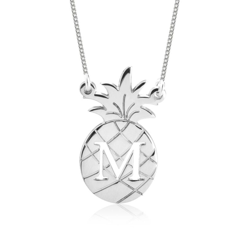 Personalized Pineapple Necklace